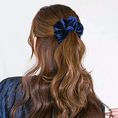 Velvet Scrunchie Kobiety dziewczyny elastyczne gumki do włosów akoria guma dla kobiet krawat rowe