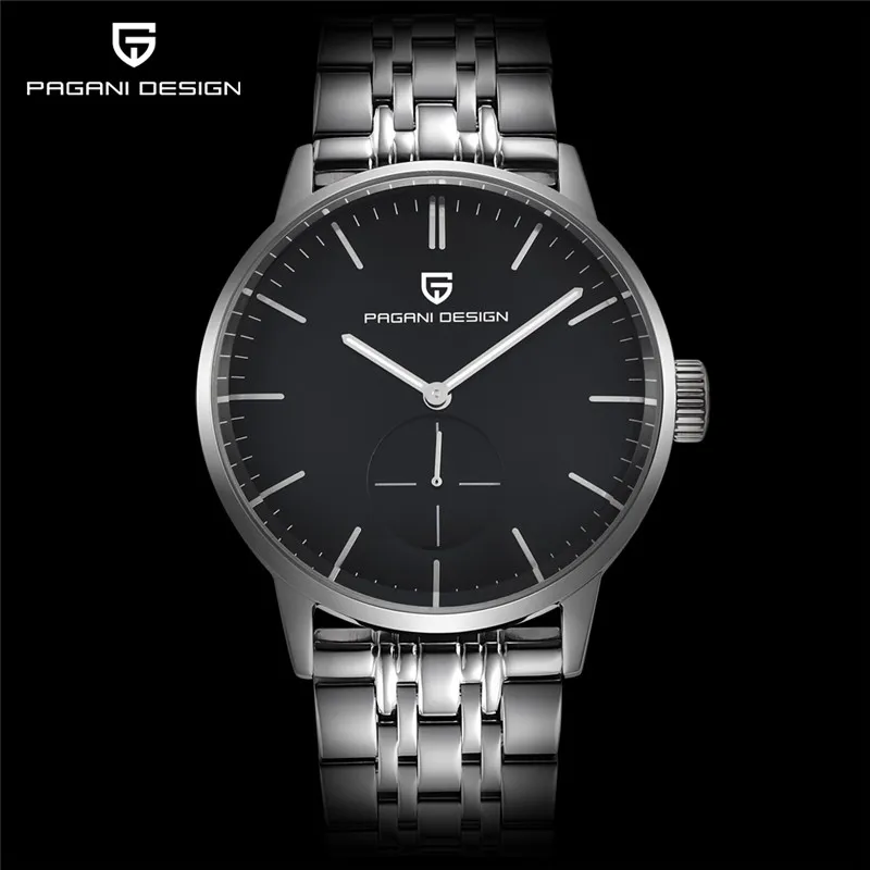 Fashion Casual Men's Business Watches Men Waterproof 30m Simple Quartz Watch Luxury Brand PAGANI DESIGN Relogio Masculino2694