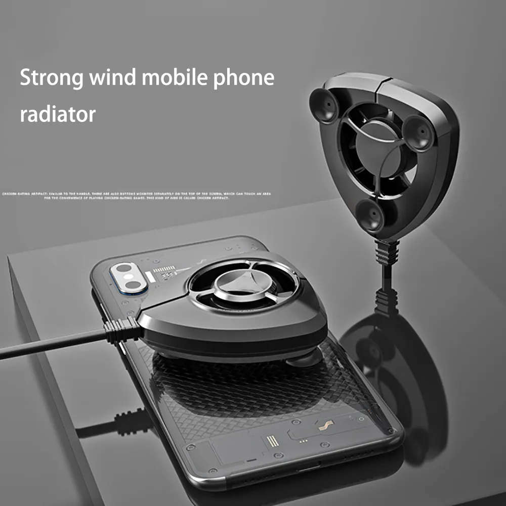 NOUVEAU téléphone refroidisseur dissipateur de chaleur refroidisseur de jeu refroidi à l'eau téléphone portable dissipateur de chaleur radiateur contrôleur de jeu ventilateur de refroidissement jouer à des jeux manette