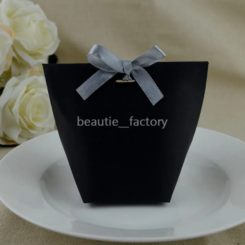 Sacs d'emballage cadeau triangulaires en papier Kraft, 100 pièces, boîte à bonbons au chocolat pour fête d'anniversaire de mariage, Design Unique et magnifique 9123846