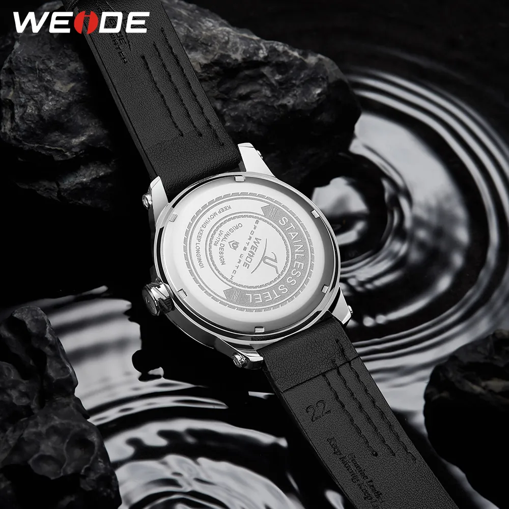 WEIDE Modello Sportivo Orologi da polso da uomo Orologio al quarzo Impermeabile Marchio di lusso Cronografo Maschile Relogio Masculino Ore time3168