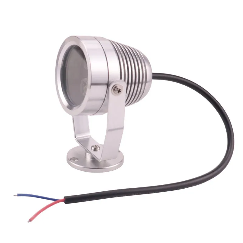 مصباح LED تحت الماء لأضواء البركة إضاءة IP68 مقاومة للماء دافئ أبيض أبيض أبيض 3W DC 12V AC 220V 110V2265