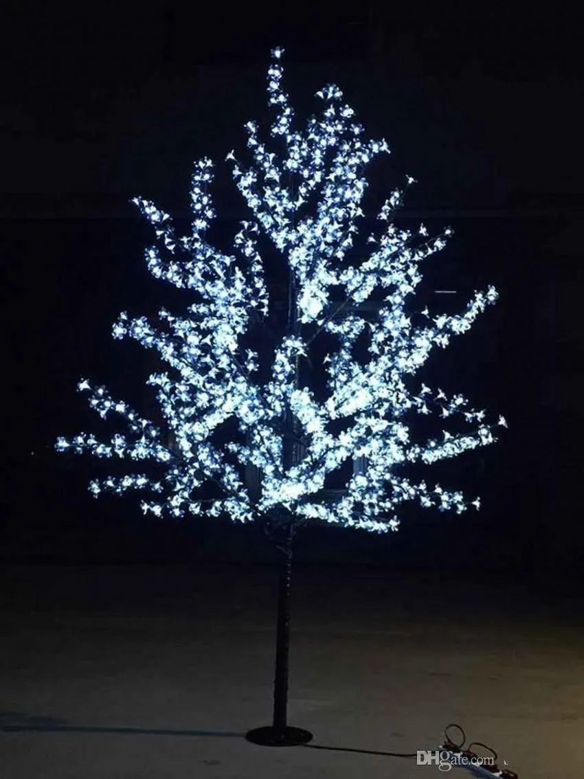 LEDチェリーブロッサムツリーライト0 8m 1 2m 1 5m 1 8m結婚式のルミナリア装飾ツリーブランチランプ屋外照明269U