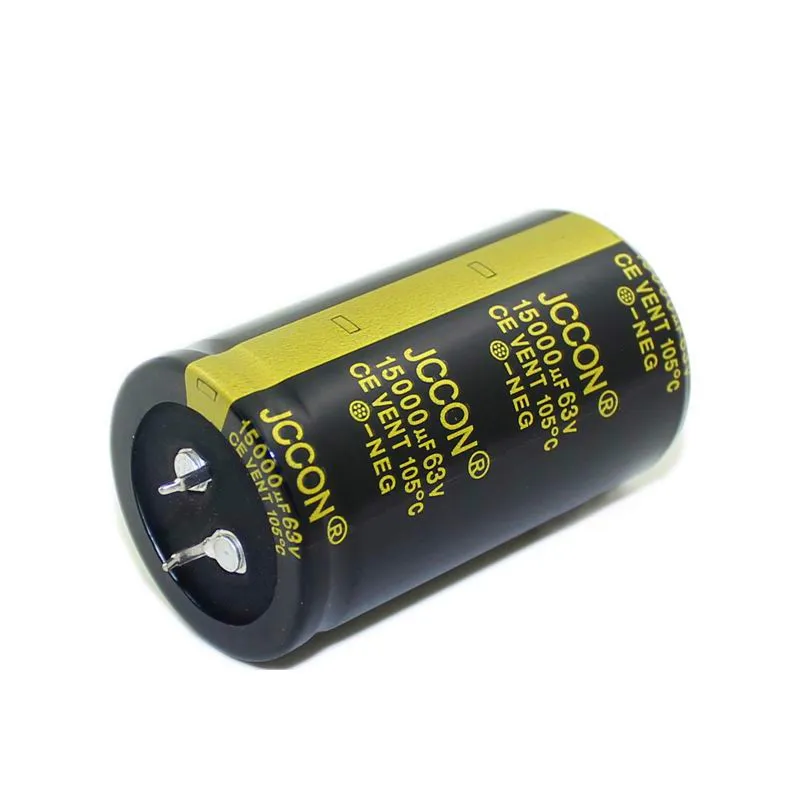 JCCON Thick-foot Electrolytic Capacitor 63v15000uf Volume 35x50 35x60 Inverter Power