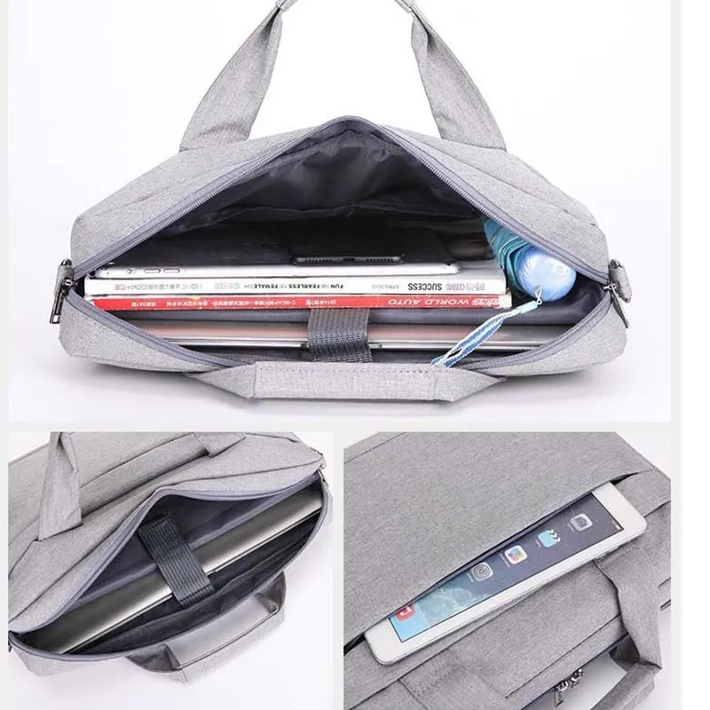 Litting Laptop Laptop torebka dla mężczyzn Kobiety Podróżuj Bussiness Bussiness Notebook Bag na 14 15 -calowy MacBook Pro PC J190721351I