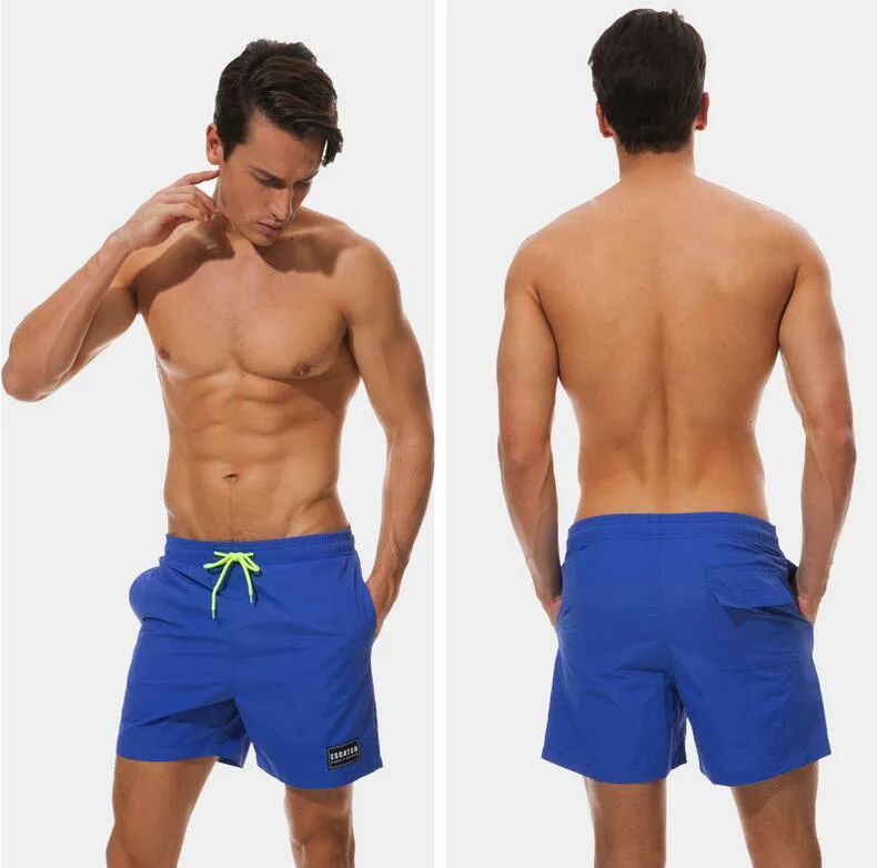 2018 Nya män Sexig baddräkt badkläder män simning shorts män bror strand shorts sport kostymer strand slitage surfbräda shorts män swi234f