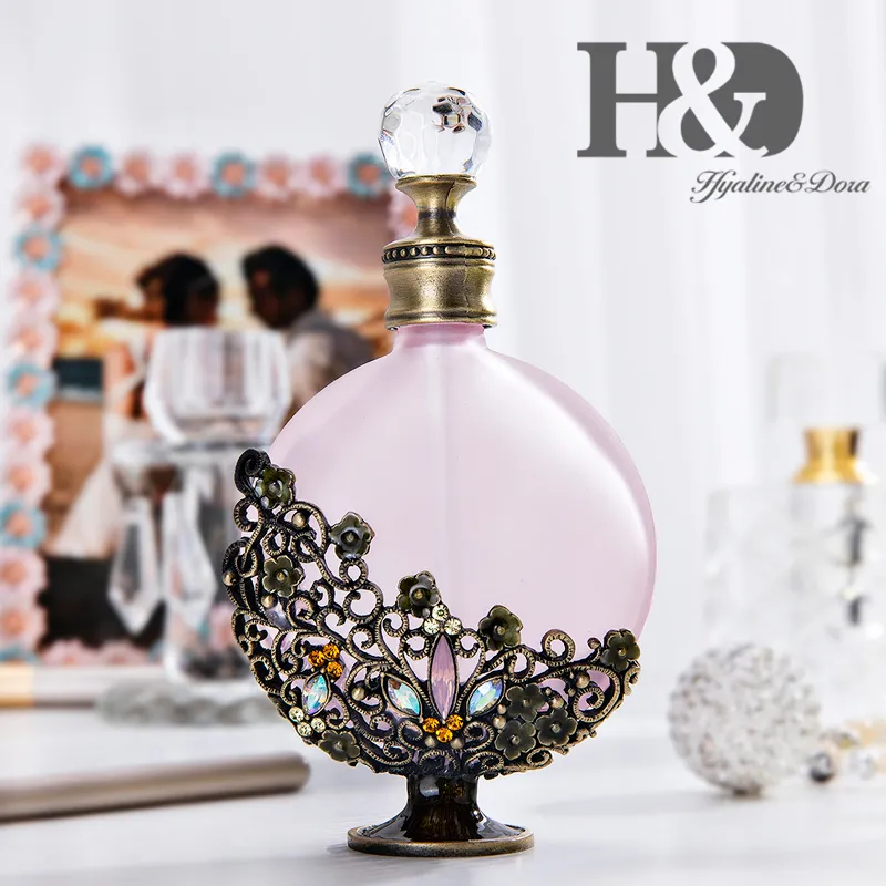 HD 16 Arten Antik-Stil Glas nachfüllbare Parfümflasche Figur Retro leer ätherisches Öl Behälter Hochzeit Gefälligkeiten Geschenk247O