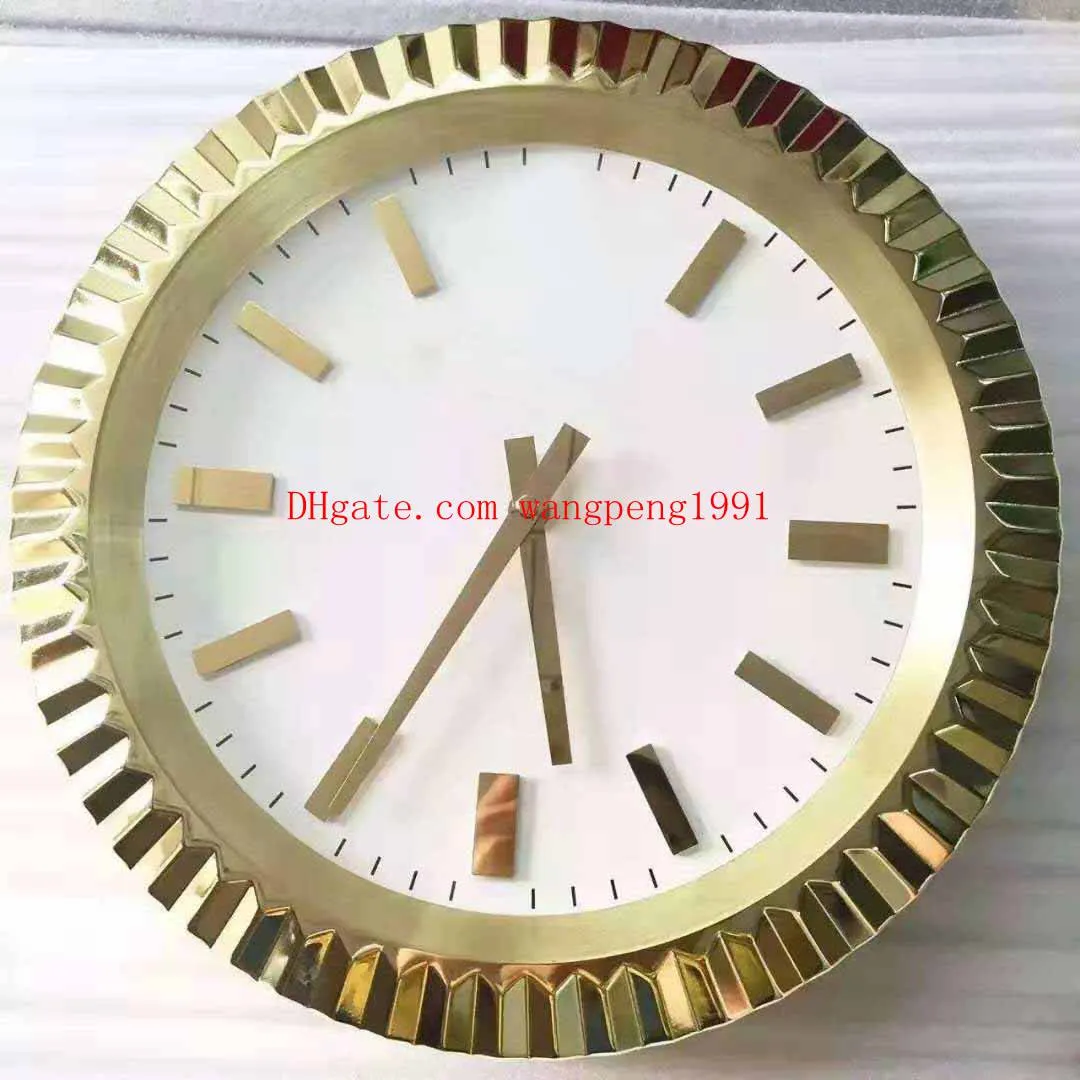 4 цвета, бытовые настенные часы, золото 18 карат, 126333 126334, настенные часы без даты, 34 см x 5 см, 3 кг, кварцевые электронные часы239a