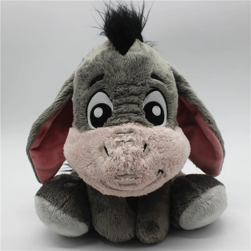 1 peça 28cm original cinza bisonho burro coisas animal bonito macio brinquedo de pelúcia boneca aniversário crianças presente coleção y2007038125834