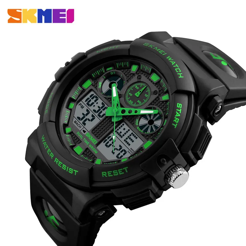 2020 NOWE TOP Luksusowe zegarki męskie Skmei Waterproof Tani Digital Watch Sports Watches Orologio Di Lusso2145