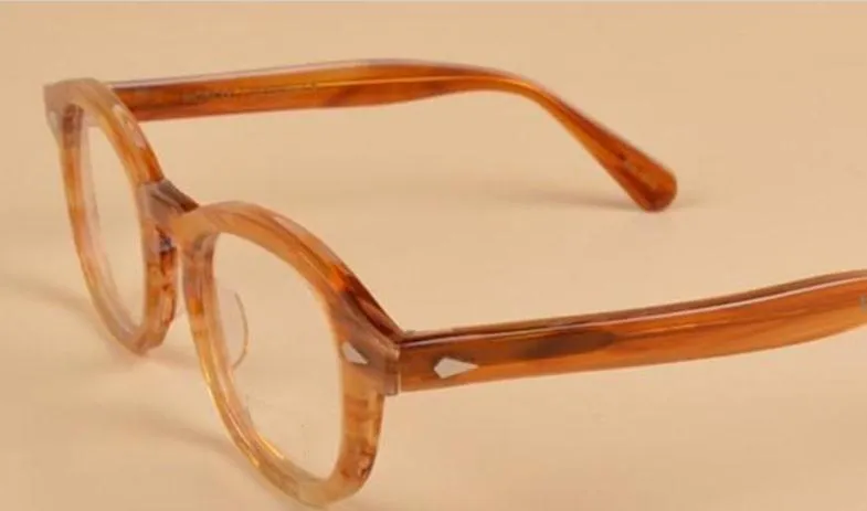 Luxary-Brand Design 3 Size Frame Lens Sunglasses Lemtosh Johnny Depp Glasses Top Quality Eyeglasses With Arrow Rivet 1915271J