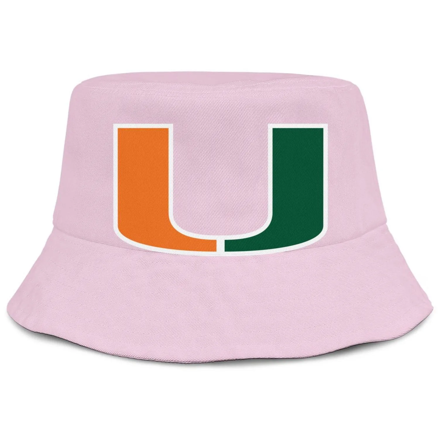 Miami Hurricanes Round Logo för män och kvinnor Pony Hat Cap Design Sport Personlig trendiga baseballhats Fotboll Logo Old Print 6967061