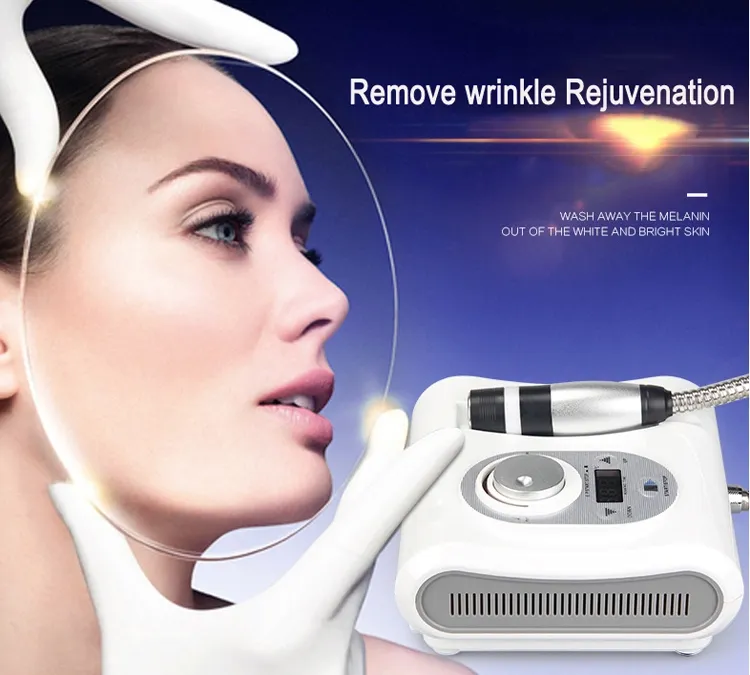 Équipement RF Machine de mésothérapie sans aiguille de cryothérapie par électropration fraîche et chaude rétrécissant les pores de la peau resserrant la machine de lifting du visage
