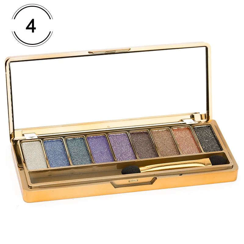 Lameila blendend hell 9 Farbe Lidschatten Palette Mousse erdig nackte Lidschattenpaletten schwarze rauchige Augen Makey Makey 5395359