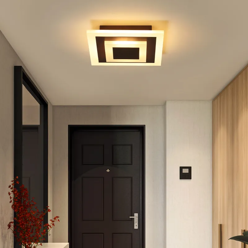 Moderna LED -taklampor vardagsrum veranda taklampa studie kök balkong korridor badrum plafond led belysning273k