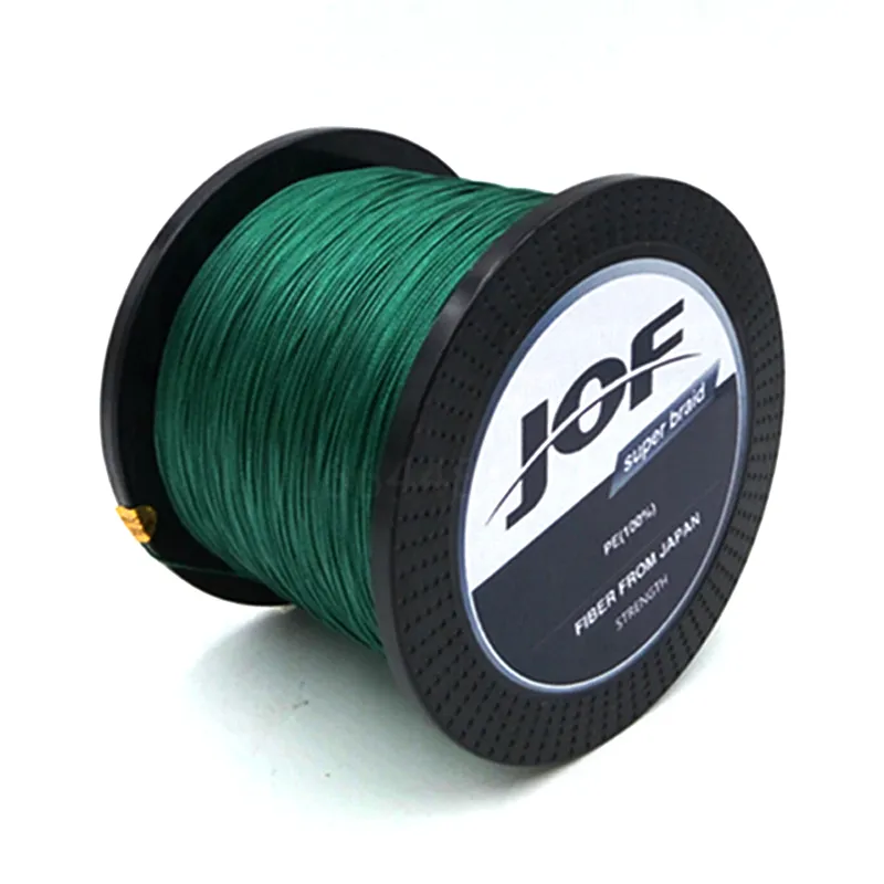 Whole-New 8 STRANDS Weaves 1000M Extrem Strong Multifilament PE 8 Braided Fishing Line 15 20 40 50 60 120 150 200LB fucile260C