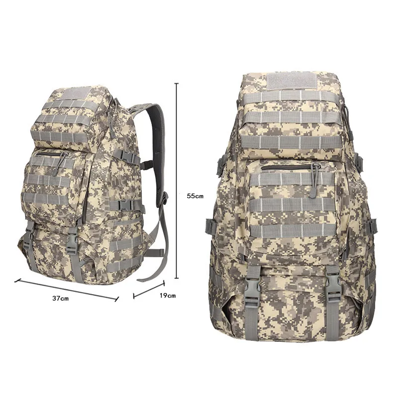 Oudor Sports Sports Tactical camuflagem para caminhada mochila bolsa de mochila kaps mack mack mochila combate camuflagem no11-025