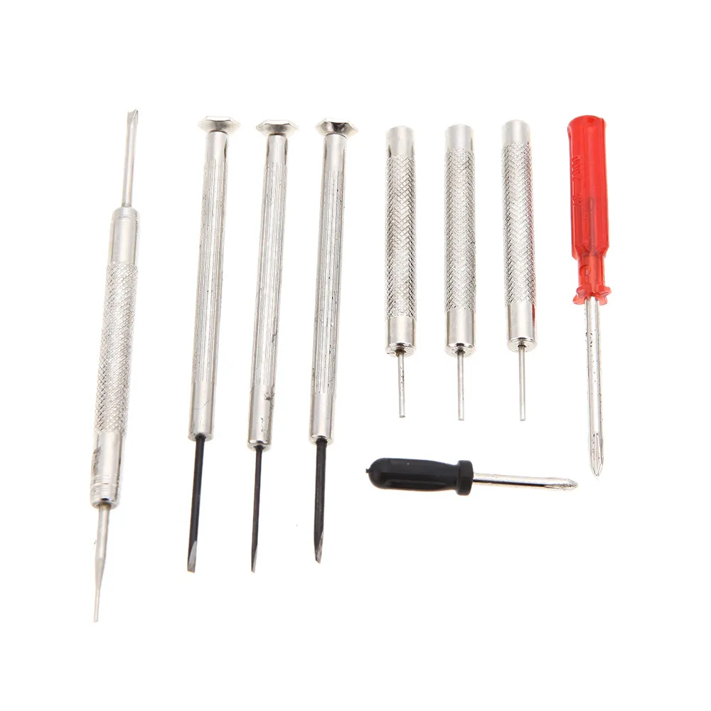 Kit di riparazione orologi da 16 pezzi Set cinturino da polso regolare lo strumento di rimozione posteriore fissare gli orologi Tools1243H