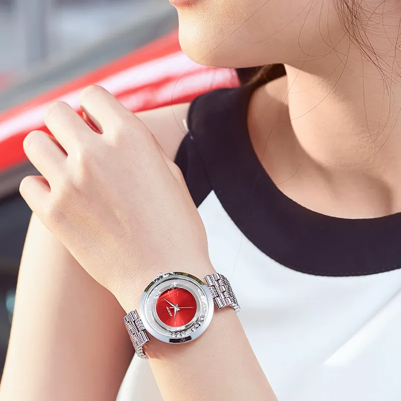 Aesop super moda feminina relógio de pulso quartzo simples ultra fino senhoras relógio à prova dwaterproof água relogio feminino montre femme275c