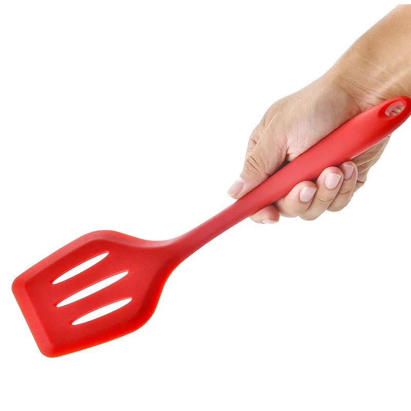 11st Silicone Kitchenware Non-Stick Cookware Cooking Tool Spatula Ladle Egg Beaters Shovel Spoon Soch Kitchen redskap Set299s