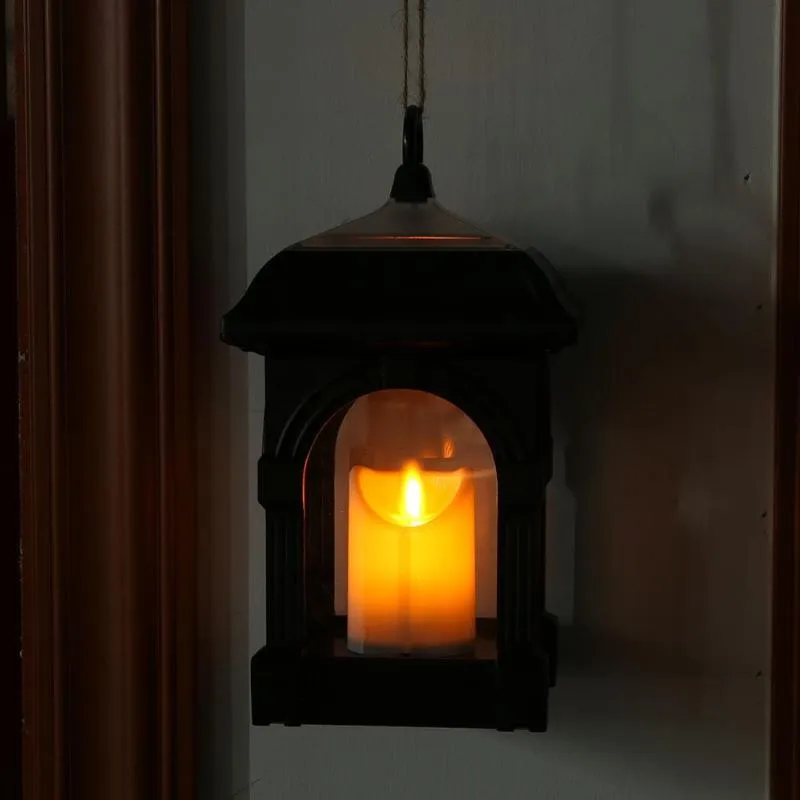 Lampada a lume di candela a Landa Lancia Solar Impunta esterni esterno lampada via di luce solare Lampade da giardino decorazioni da giardino3723310