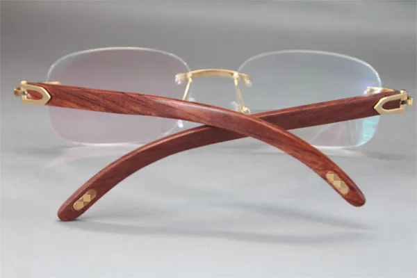 Whole-Gold Wood 8200757 Occhiali da vista montature occhiali da donna Decor Cornice in legno Dimensioni cornice 56-18-135mm2683