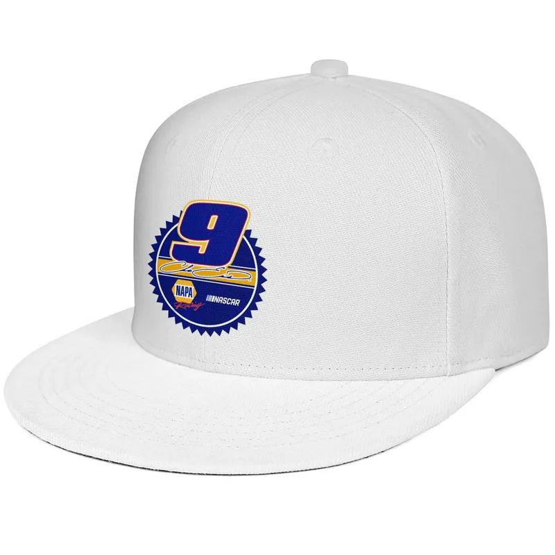 Chase Elliott No9 Herren- und Damen-Baseballkappe mit Snap-Back, individuell personalisiert, Hip Hop, flache Krempe, NASCAR 9 Logo 9 2019 Hooters Ora4223178