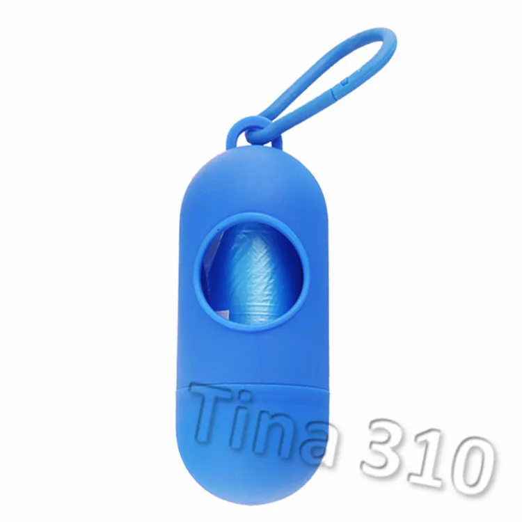 Sacchetti di plastica cani Dispenser portatile cani Custodia rifiuti Sacchetti cacca Sacchetti rifiuti animali domestici Sacchetti usa e getta animali domestici Prodotto animali domesticiT2I53343319876