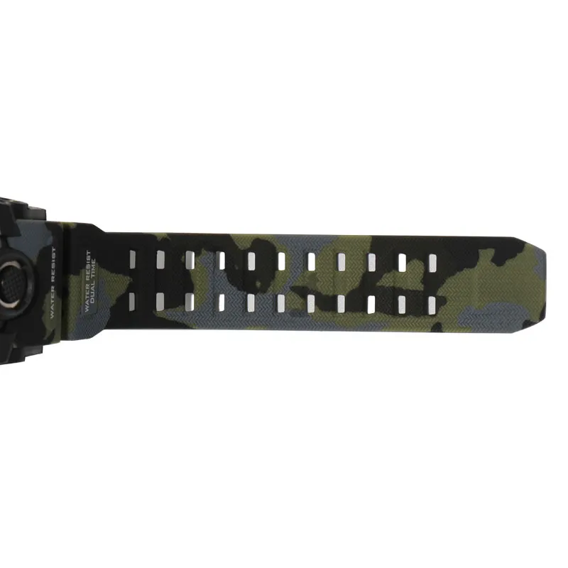 Laranja camuflagem relógios militares smael marca relógio digital led relógio de pulso esporte 1545b relógio masculino luxo militar army239x