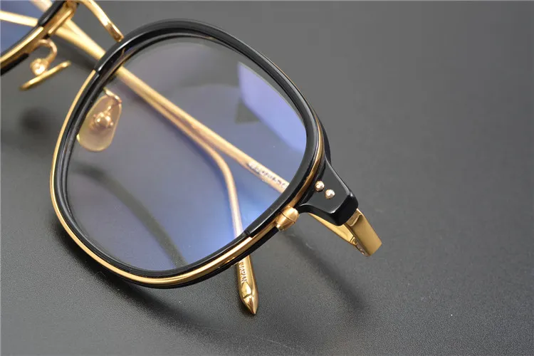 2019 Nowe czyste tytanowe okulary ramy mężczyźni Retro Kobiety okrągłe okulary na receptę Harry Vintage Potter Myopia Ramki optyczne Eyew2066