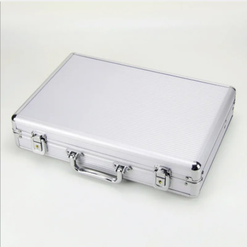 24 grille valise en aluminium présentoir boîte de rangement montre boîte de rangement boîtier support de montre horloge Clock301r