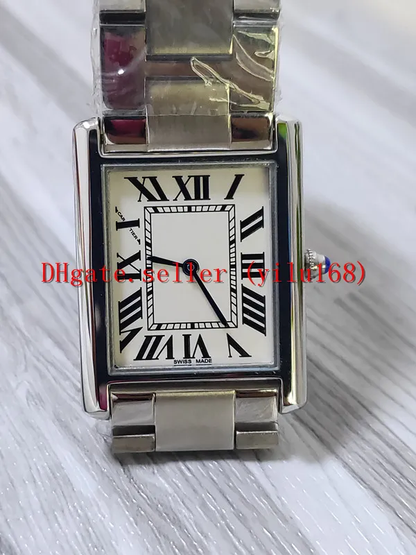 Säljer Luxury Classic Series Women's Fashion Wristwatches White Dial Stainless Steel High Quality 28mm Quartz Ladies WOM246Q