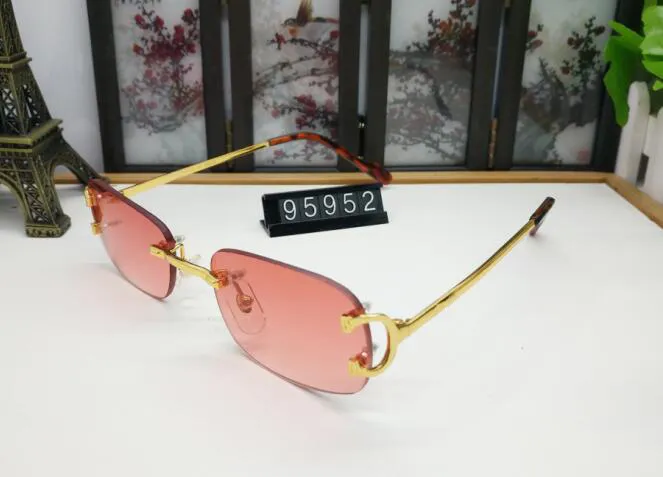 نظارة شمسية للرجال نساء جديدات الموضة الجديدة بوفالو نظارات قرن شمسية عتيقة قديمة الإطار