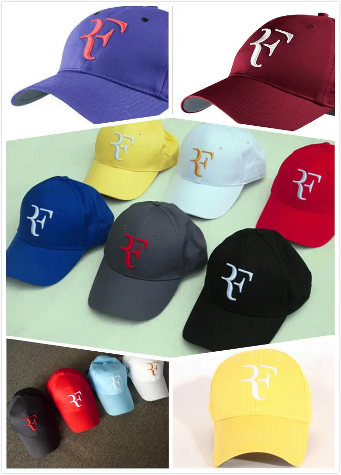 Helkapslar Roger Federer Schweiz 2019 Justerbar mössa med fritidshattar Solid Color Fashion Snapback Summer Fall Hat223d