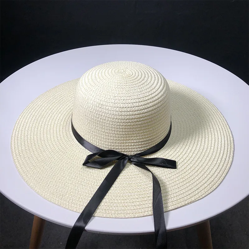 Mody Women039s Big Rmer Sun Hat Floppy Folbleble Bowknot Hat Hat Summer Beach Hat lot6538421