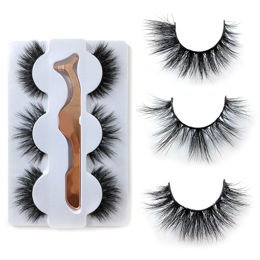 Transfrontalier pour 6D Faux Cils Artificiels Désordonné Long Cross-Eye Ciliaire Épais Modèles Exagérés Vendant Faux Cils