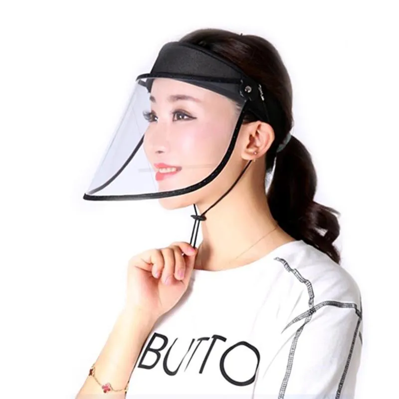 Protective Clear Sun Visor UV Protection Hat Cap Women Dustproof Hat Hiking Golf Tennis Outdoor Cycling1015128