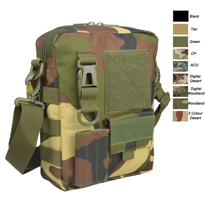 Oudoor Sports Tactical Molle Shourdle Bag Sling Pack Rucksack Knapsack Assault Combat Camouflage Versipack no11-212