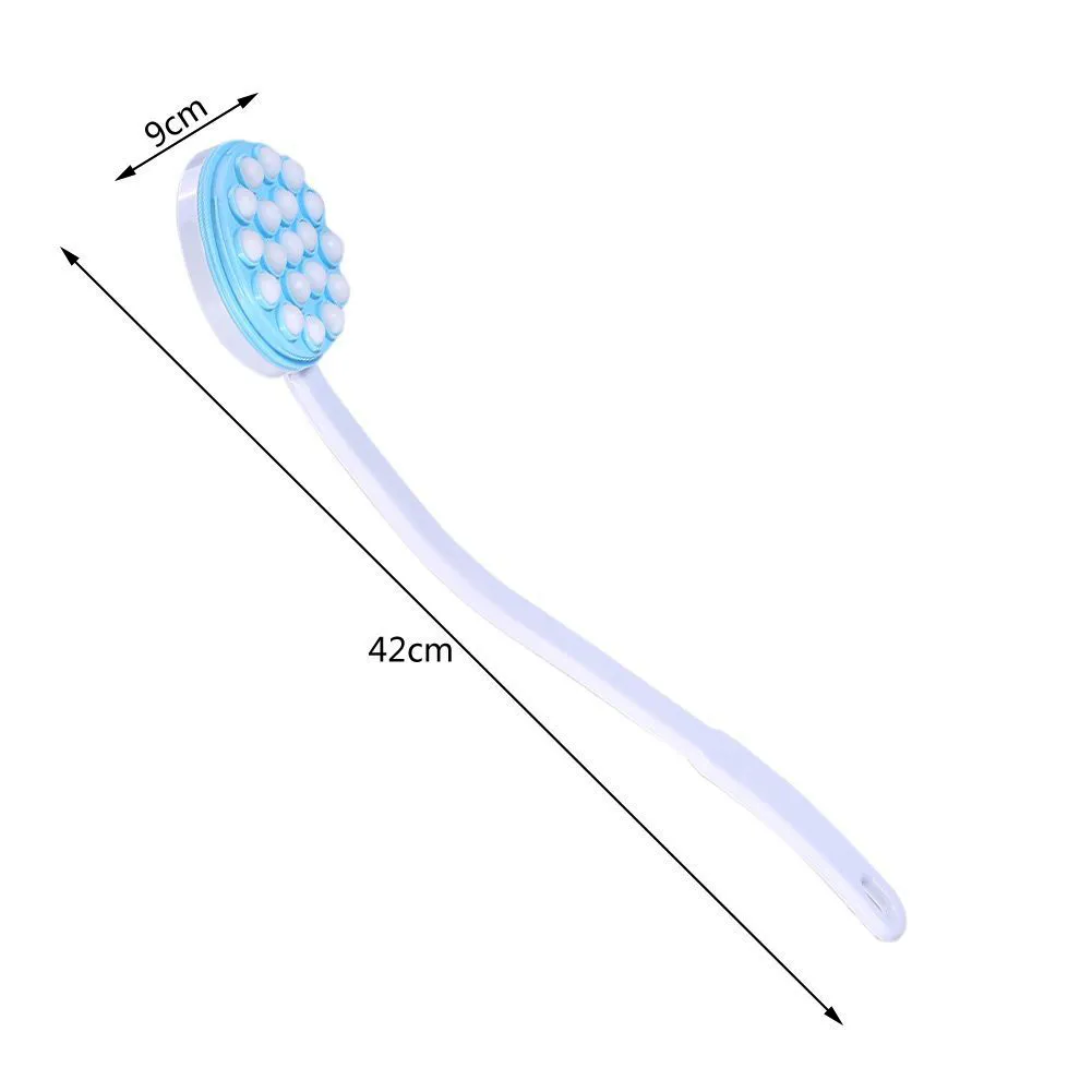 ロングハンドリングローションオイルクリームアプリケーターボディレッグバスブラシマッサージマッサージツール入浴マッサージブラシバックラビングブラシ