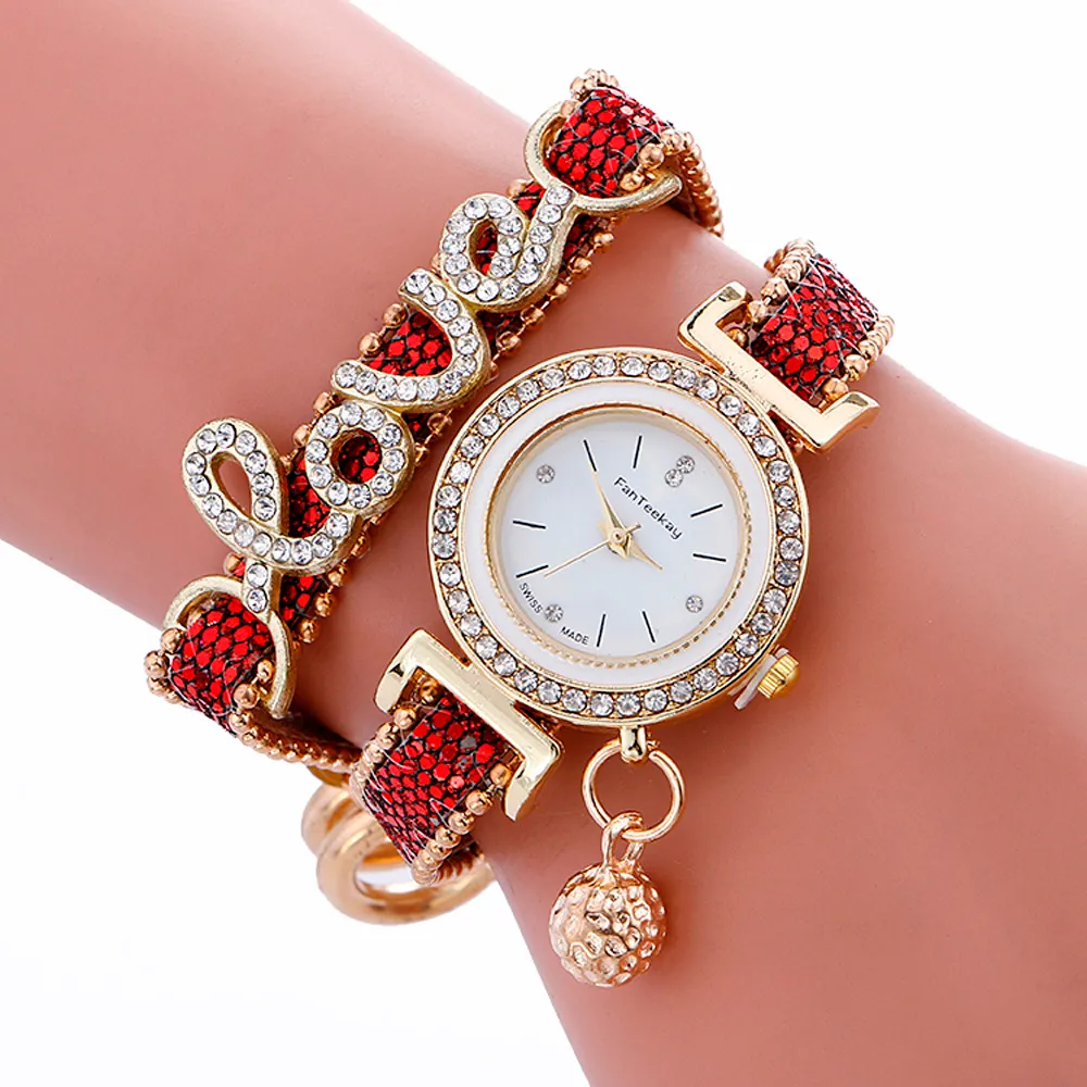 Stilvolle Einfachheit Weben Armband Dame Frau Armbanduhr Kleid Uhr Runden Zifferblatt Aussage Armbanduhren Reloj de mujer de moda #21273u