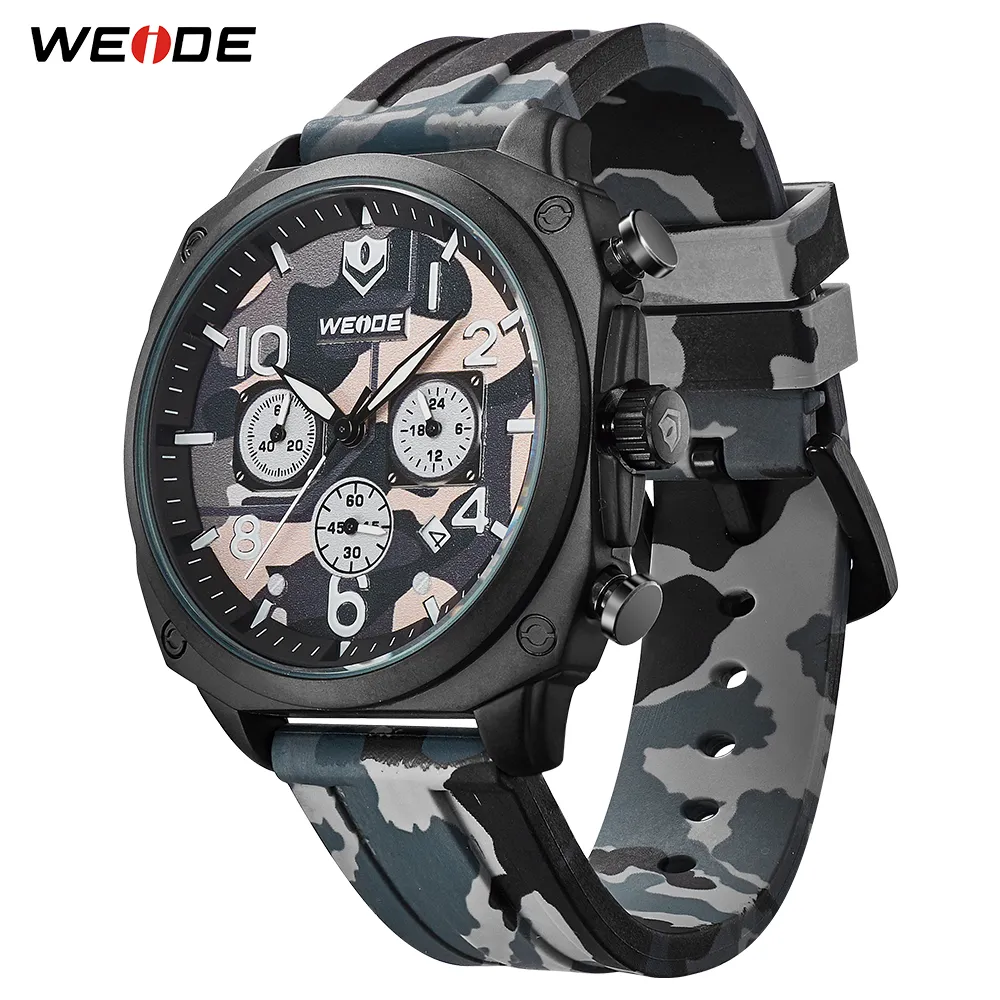 Weide watch Top Brand Mens Military Digital Display Man Sports Silicone Strap Fashion Outdoor Outdoor Casual Wrists Relojes Hombre292H