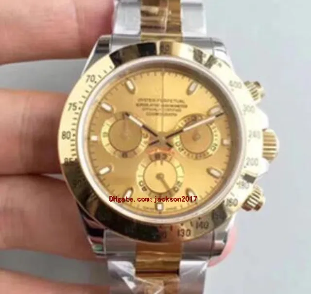 Wysokiej jakości 4 Stlye 01 S Zegarstki na rękę Sapphire 40 mm 116509 Automatyczne mechaniczne zegarki męskie męskie zegarki No Chronograph 191s