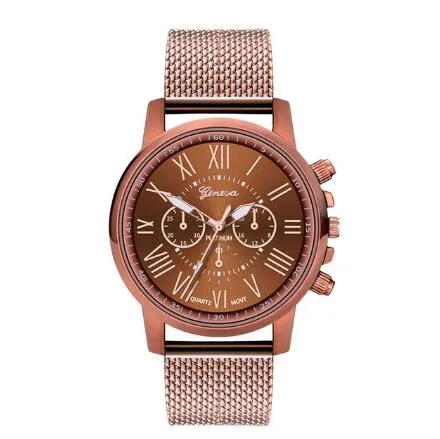 Whole Selling GENEVA Women's Casual Silicone Strap Quartz Watch Top Brand Girls Bracelet Clock WristWatch Women Relog264g