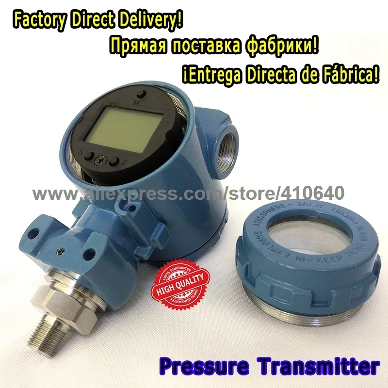 LCD Pressure Transmitter 0-200 Kpa 001