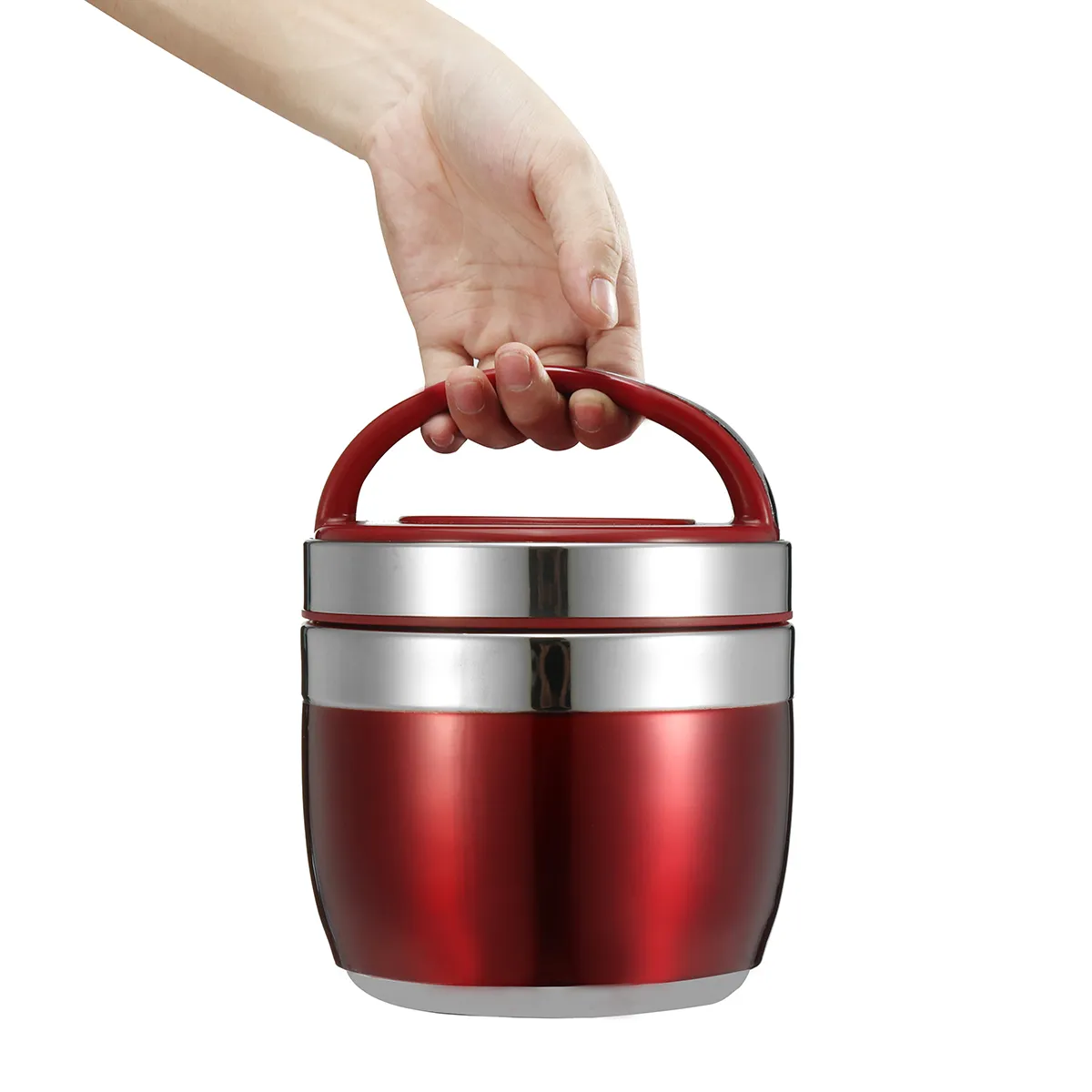 Nouveau 1.5 / 1.2L Thermos alimentaire en acier inoxydable 6-12 heures Boîte à lunch sous vide Thermo Container Pot à soupe Thermoses isolés T200429