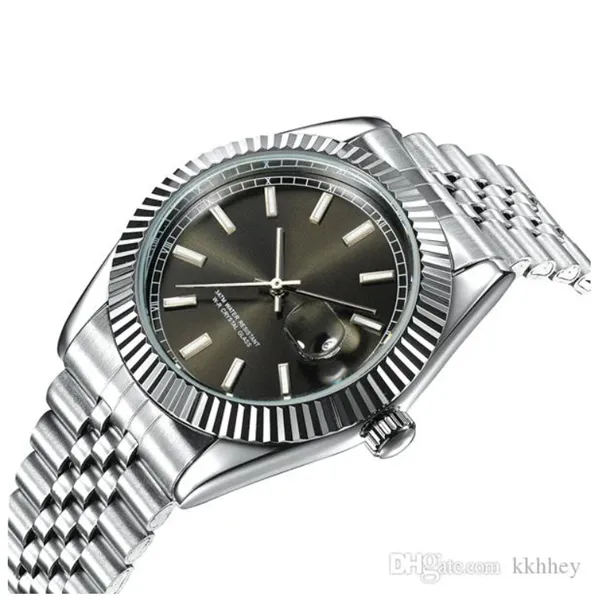 N Grey Man Watch 41 mm Armbanduhren 2813 Mechanisches Automatikwerk President Watches montre de luxe290s