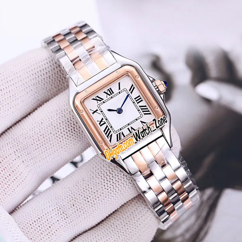Nouvelle petite montre à quartz panthère de suisse pour femme WSPN0006 cadran blanc bracelet en acier inoxydable montres de mode pour dames 22 mm WatchZone2595