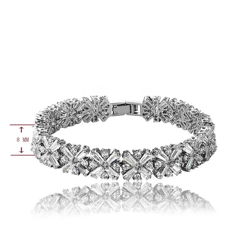 Wong Rain Romantisch Schattig 100 925 Sterling Zilver Gemaakt Moissanite Edelsteen Geboortesteen Bangle Manchet Armbanden Sieraden Hele CX3962453