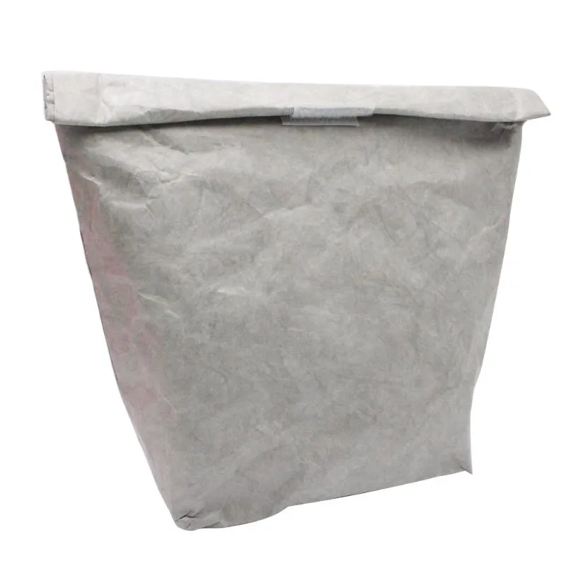 Bolsa organizadora contenedor reutilizable práctica bolsa de gran capacidad moda sólida papel multiusos aislado almuerzo duradero Eco-frien351P