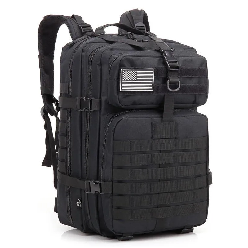 Icon 34L Tactical Assault Pack Plecak Army Waterproof Waterproof Bug -Out Torba Mały plecak na wycieczkę na zewnątrz Huntingbl2412